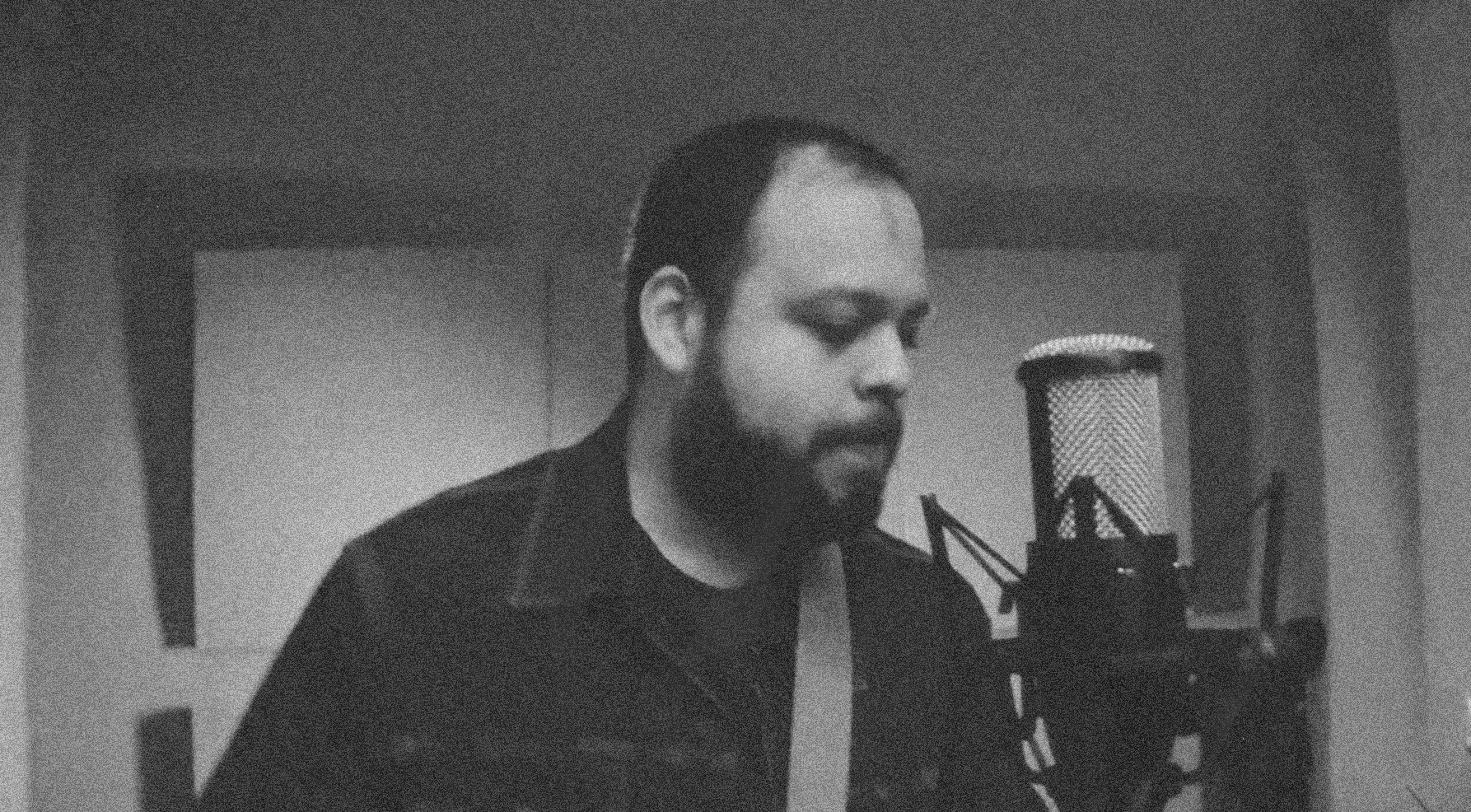 Danny Forest en estudio de grabación